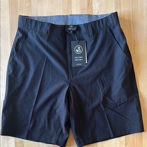 Swannie’s Men’s Black Golf Shorts